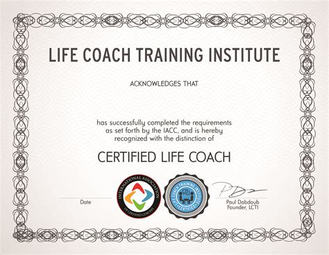 free certified life coach training.